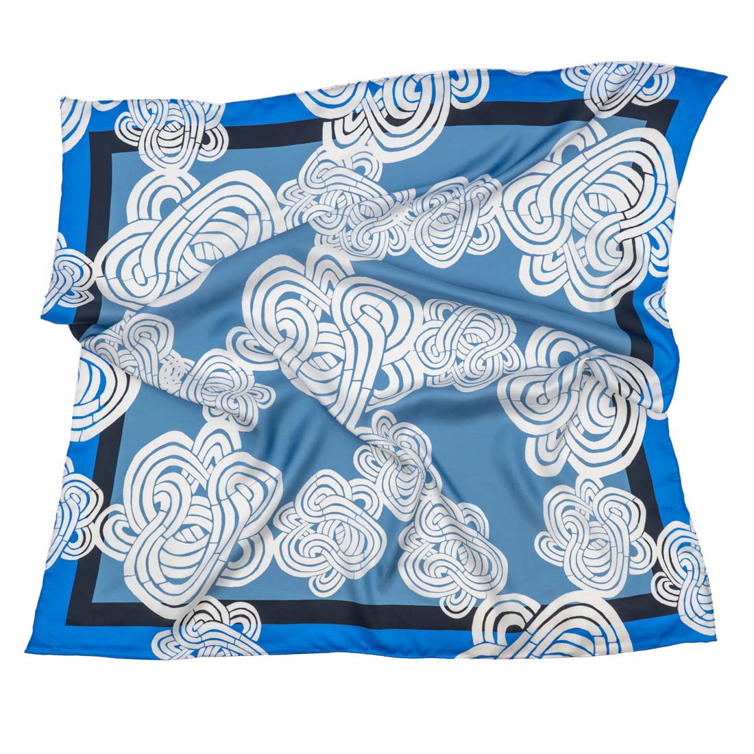 silk scarf pillow