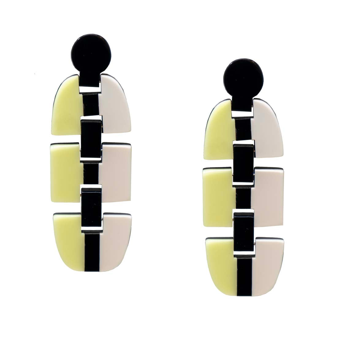 Panorama Link Earrings