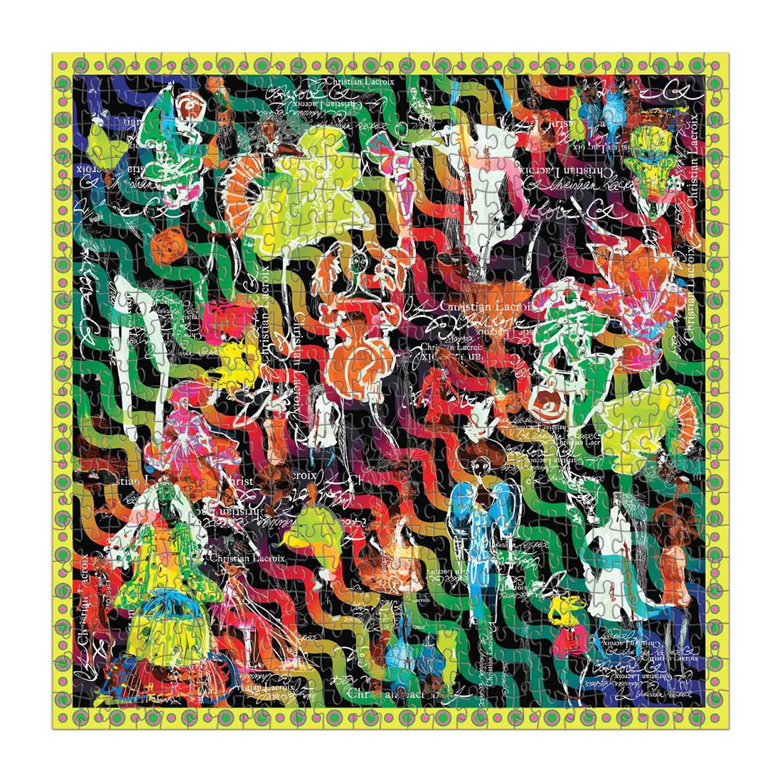 Christian Lacroix Ipanema Girls Double-Sided 500-Piece Jigsaw Puzzle