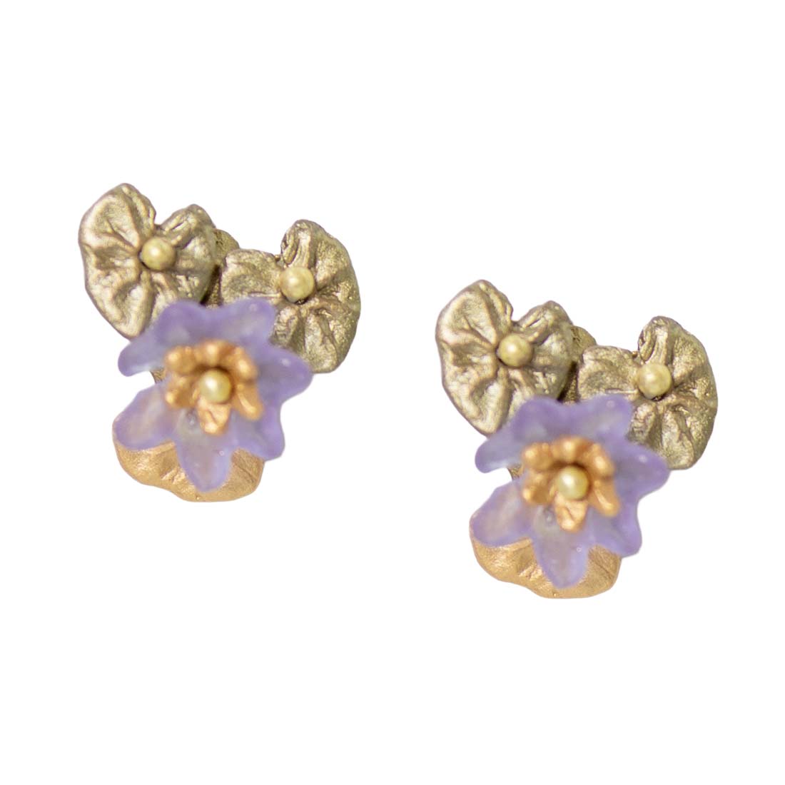 Petite Giverny Water Lilies Earrings