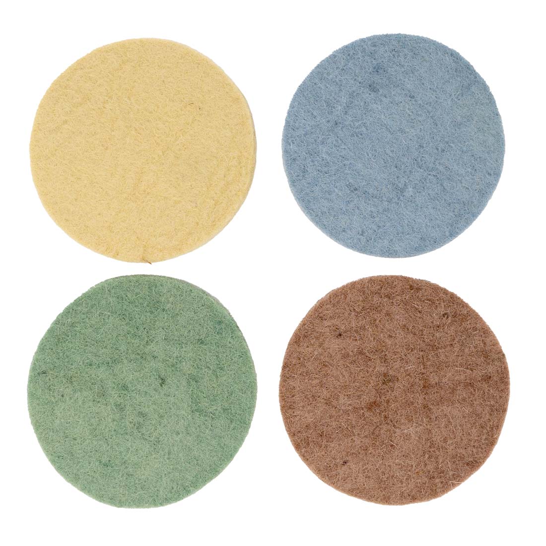 Coastal Colors Wool Coaster Set