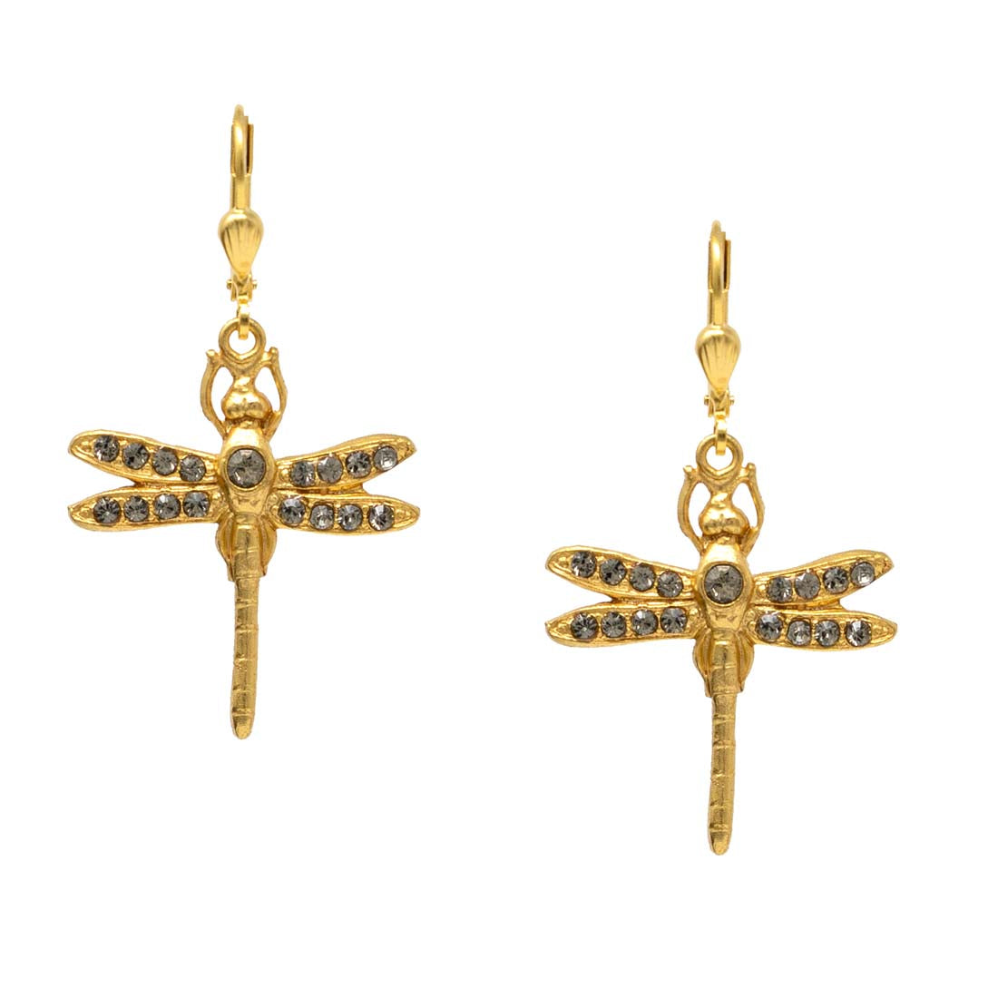 Dragonfly Rhinestone Earrings