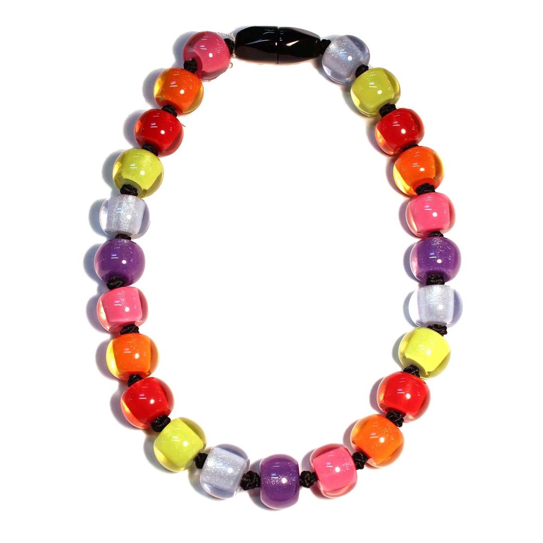 Spectrum Resin Bead Necklace - de Young & Legion of Honor Museum 