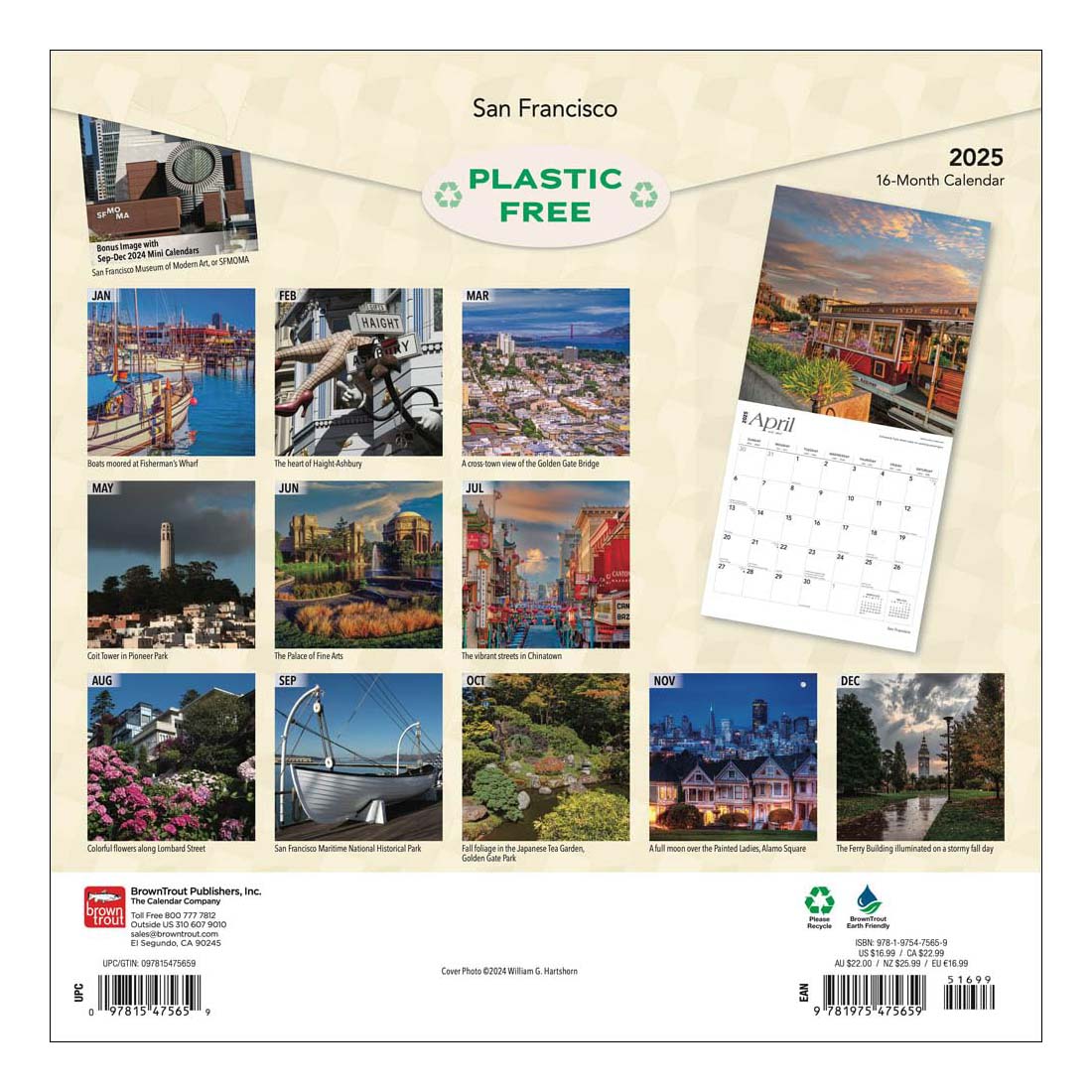 San Francisco 2025 Wall Calendar - de Young & Legion of Honor Museum Stores san-francisco-2025-wall-calendar-de-young-legion-of-honor-museum-stores