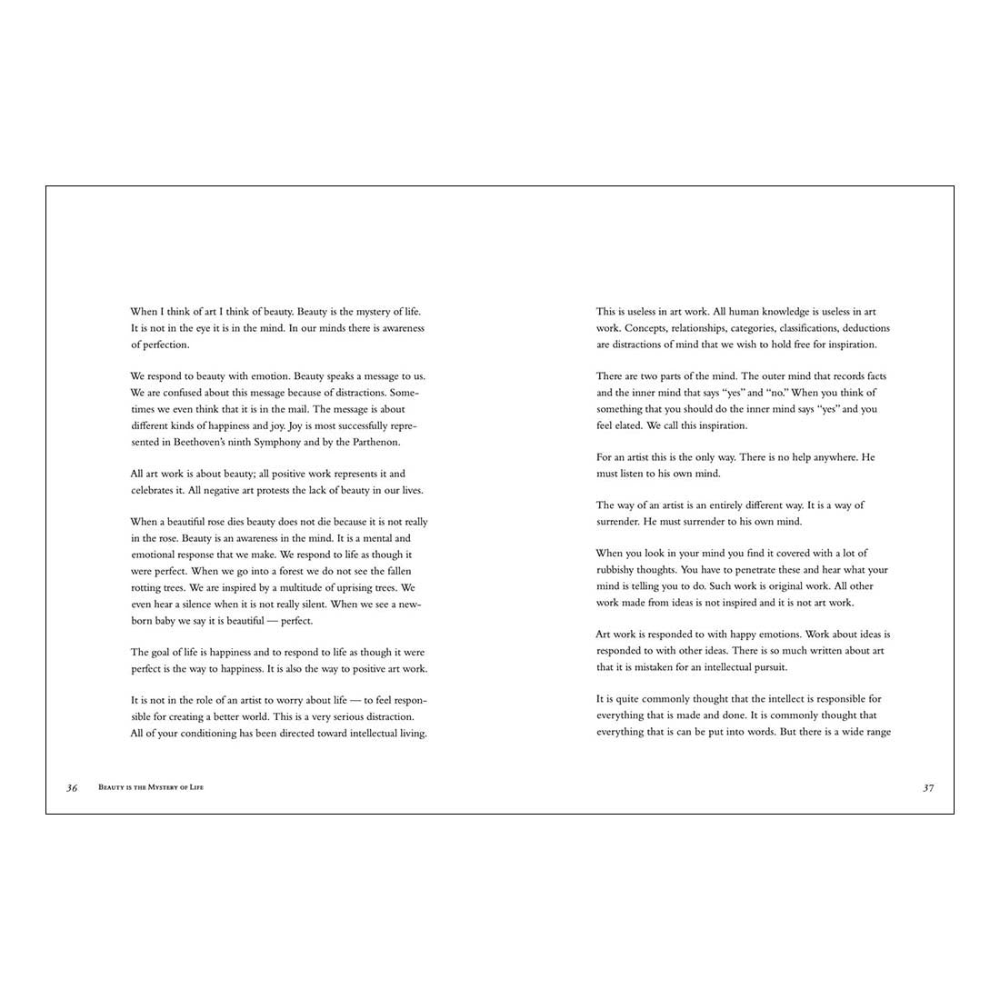 Agnes Martin: On Beauty