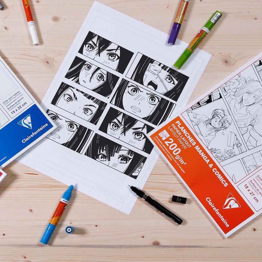 A4 Manga Storyboard Pad