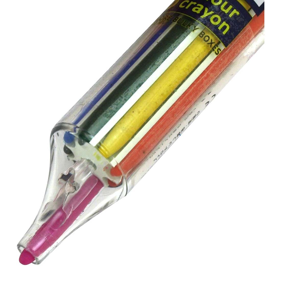 Penco Colour Delights crayon set with yellow cap on a white background