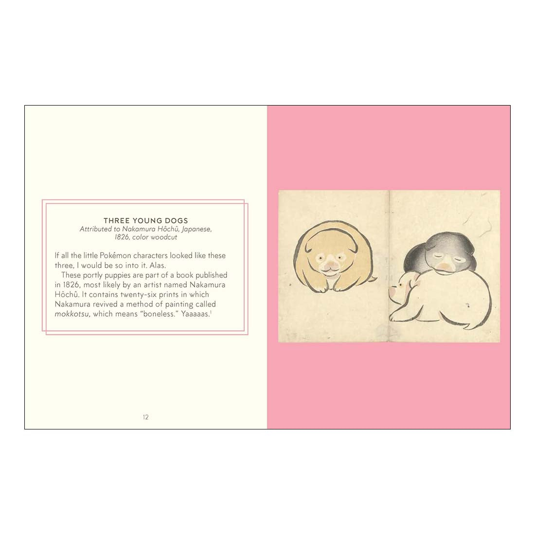 Cover of the book 'Museum of Dogs: A Romp through Art History for Dog People' featuring an illustrated dog statue on a yellow background.