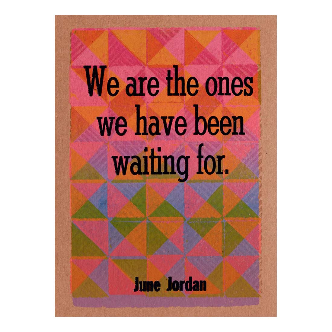 Words of Wisdom from Women of Color in Social Justice & the Arts Postcards