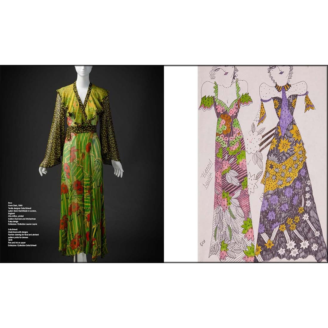Mr. &amp; Mrs. Clark: Ossie Clark and Celia Birtwell: Fashion and Prints