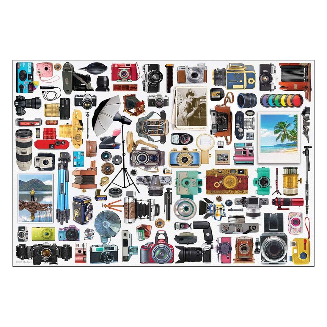 Camera 550-Piece Jigsaw Puzzle
