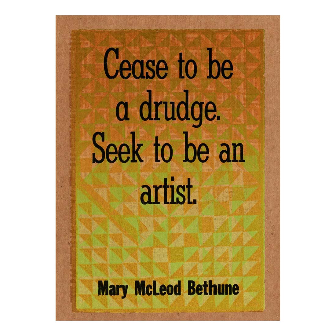 Words of Wisdom from Women of Color in Social Justice & the Arts Postcards