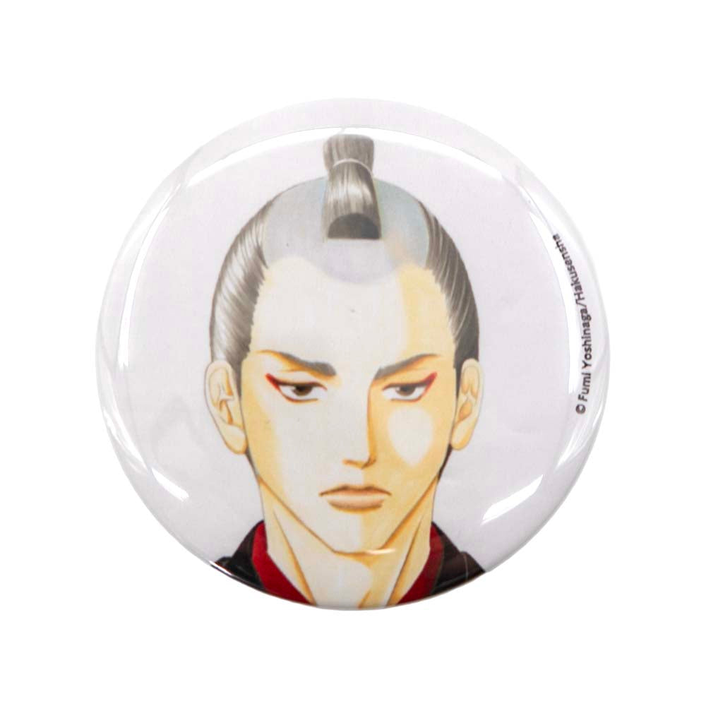 Circular product with anime-style character portrait on a white background