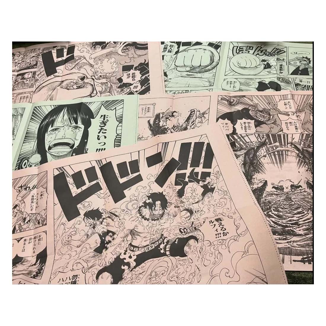ONE PIECE ONLY Letterpress Poster Blind Bag