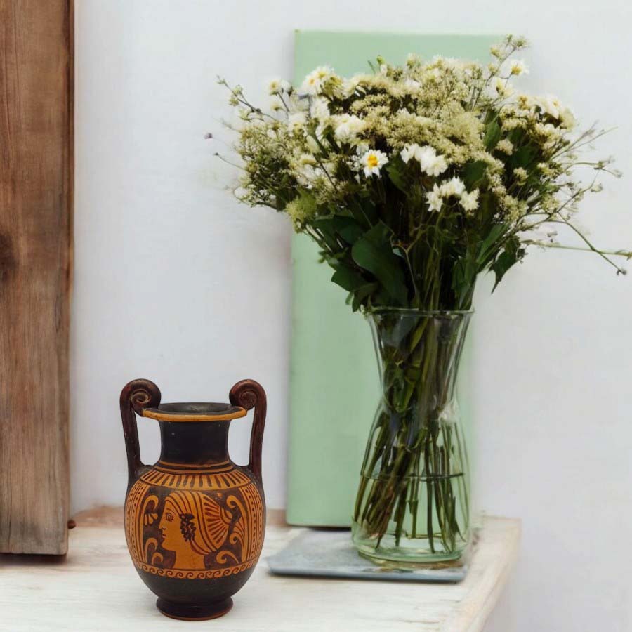 Red Figure Etruscan Vase reproduction