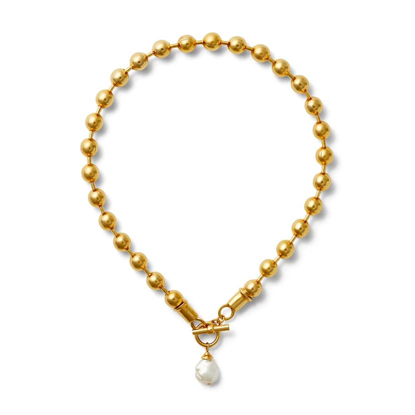 Baroque Droplet Neckalce