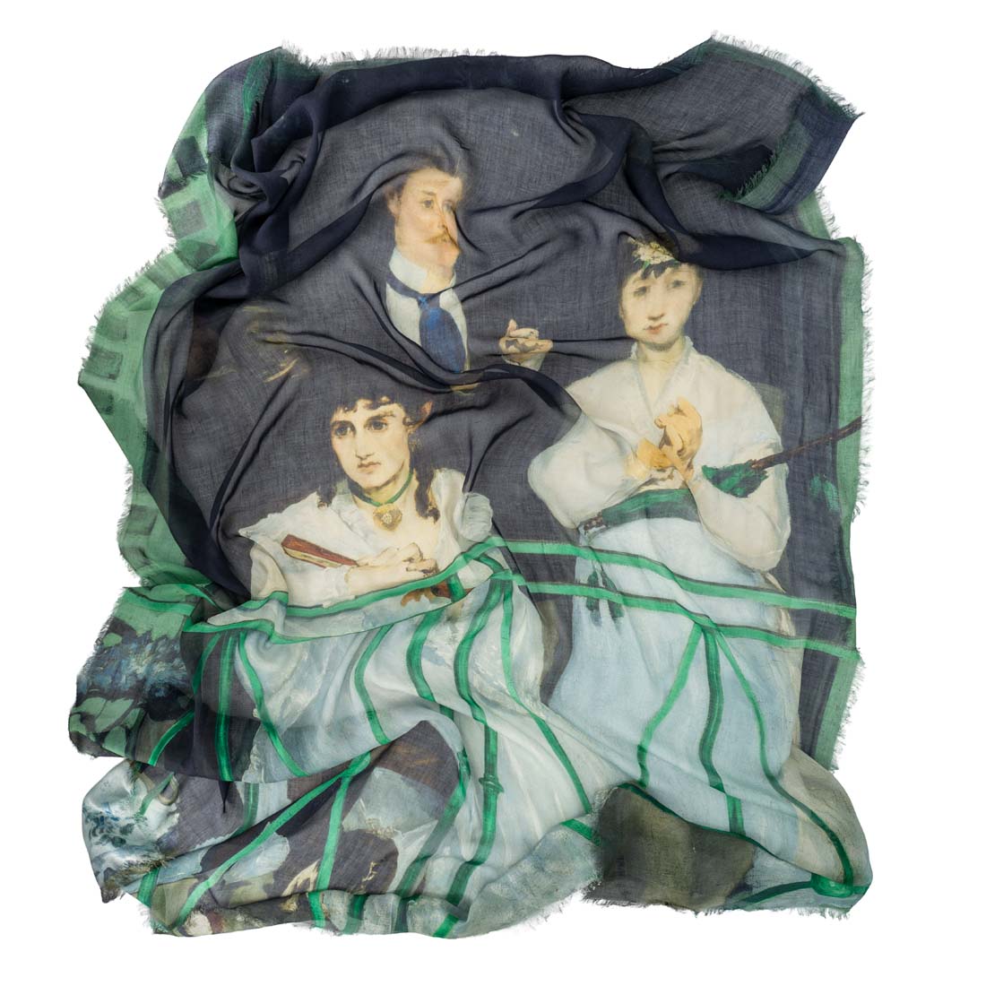 Manet The Balcony Scarf