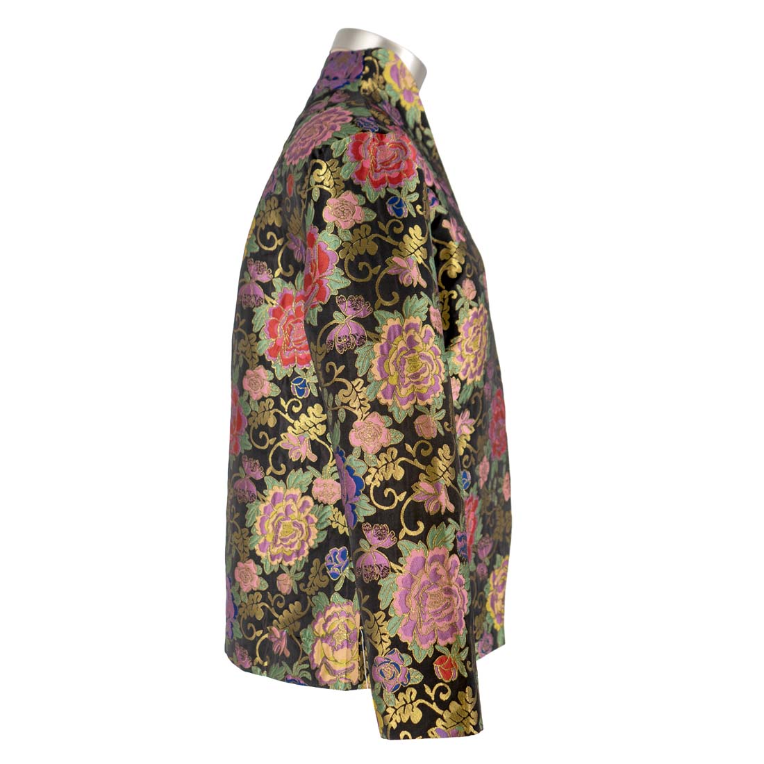 Multi-Floral Print Short Jacket