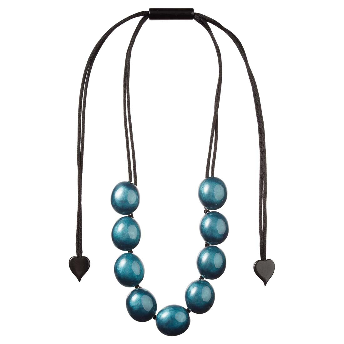 Teal Luxus Resin Earrings