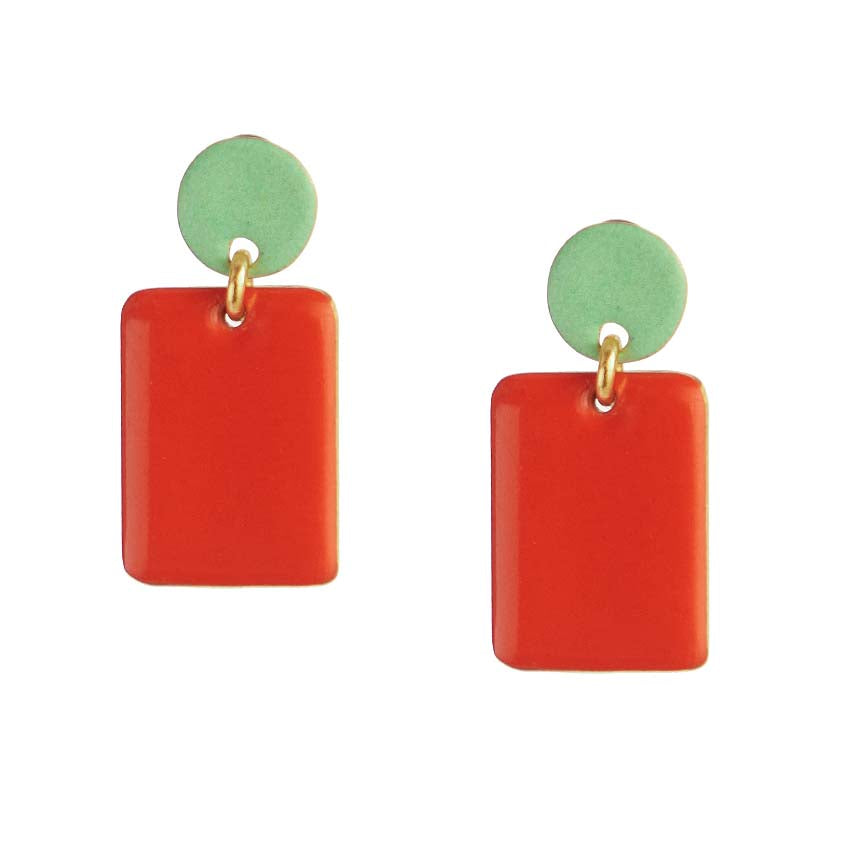 Perfume Papaya Earrings