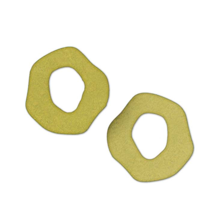 Green Mancha Earrings