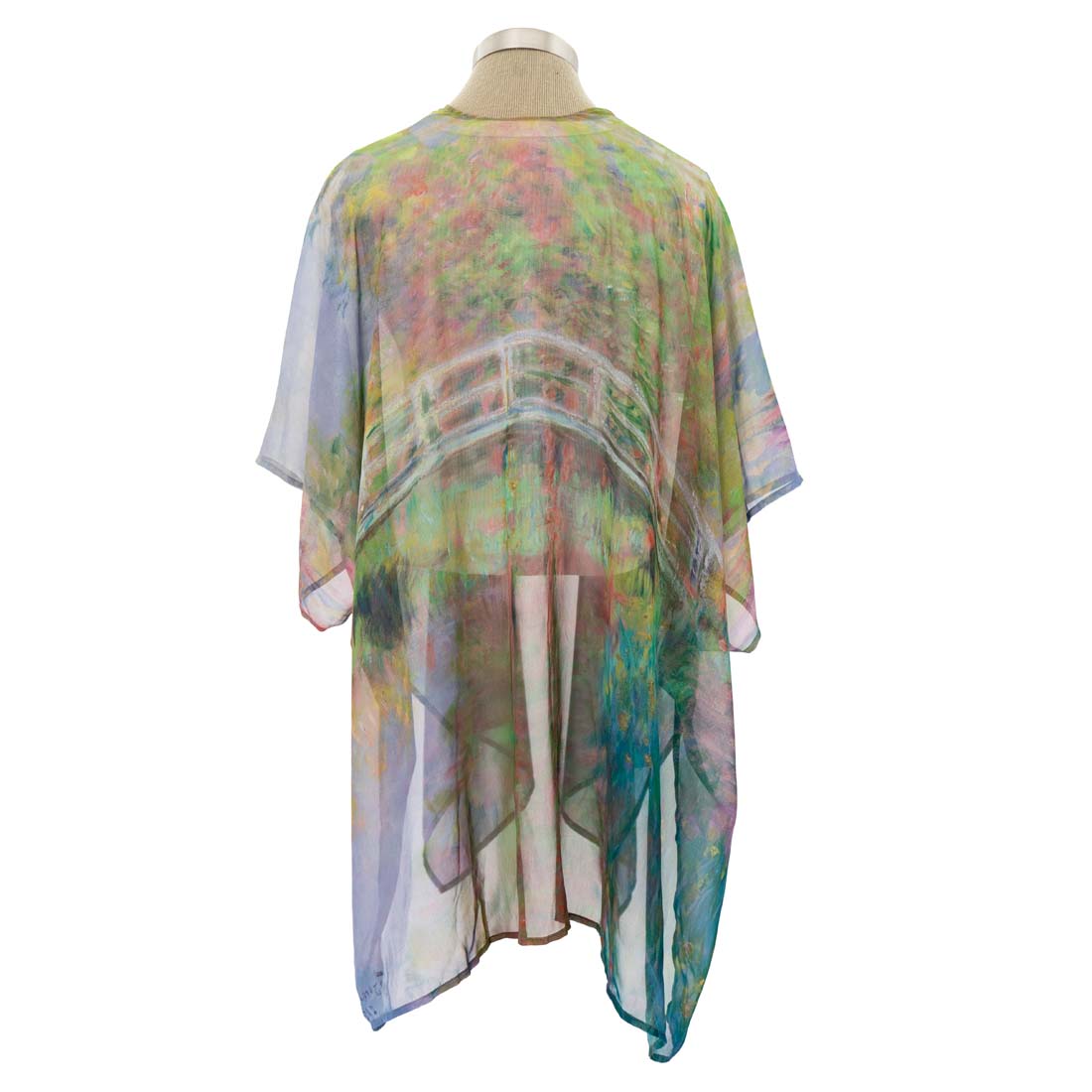 Monet Japanese Footbridge, Giverny Kimono
