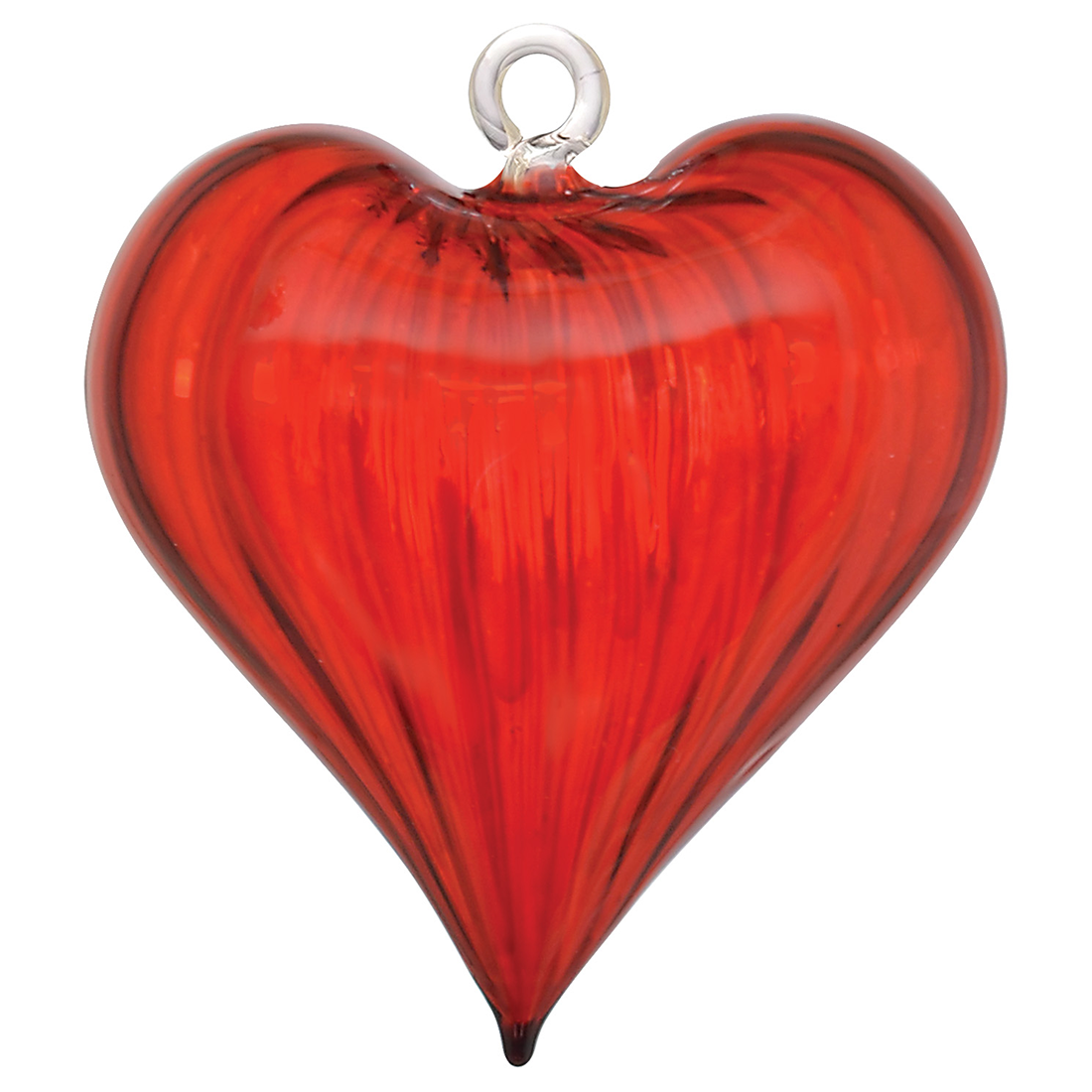 Heart Egyptian Glass Ornament