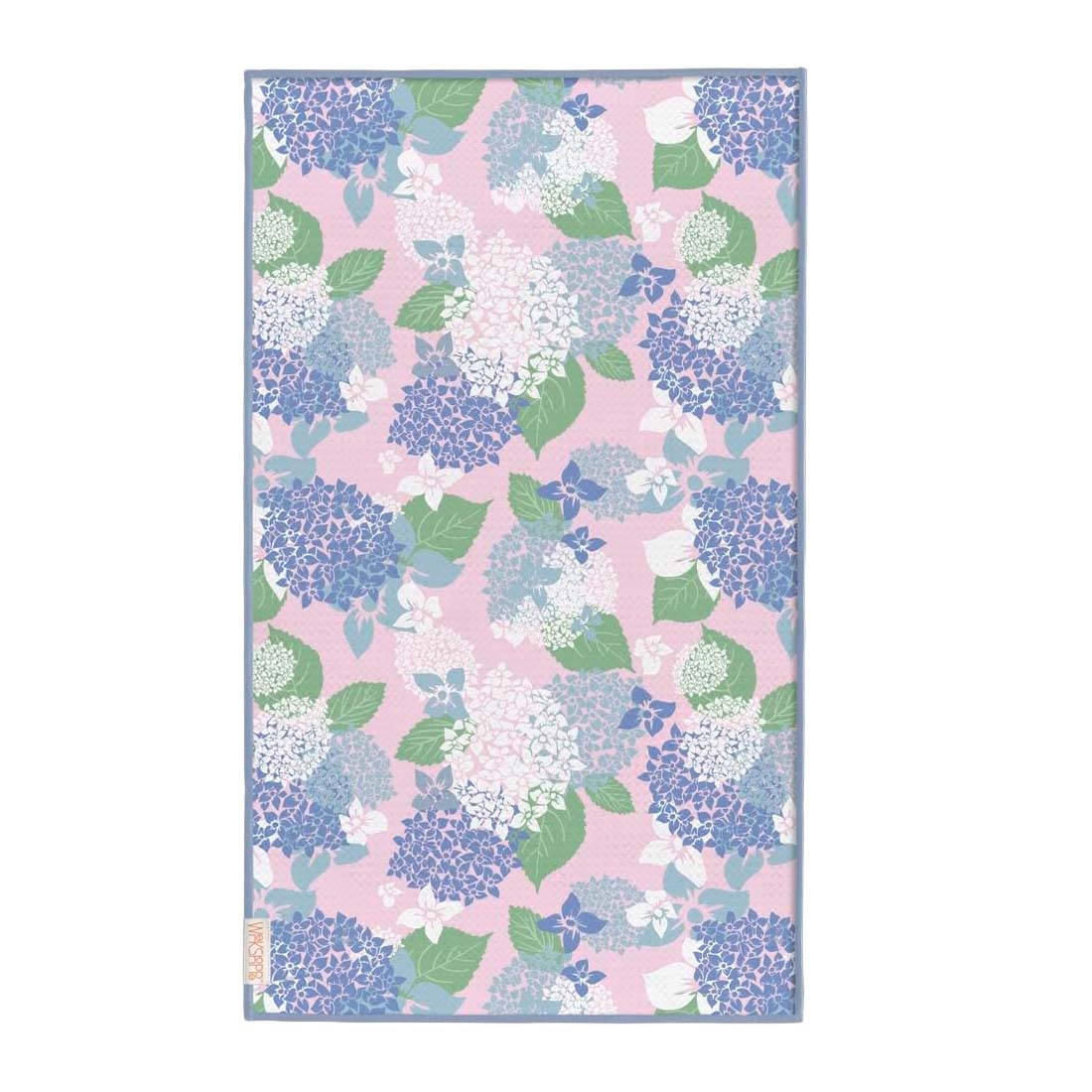 Hydrangea Tile Microfiber Kitchen Dish Towel