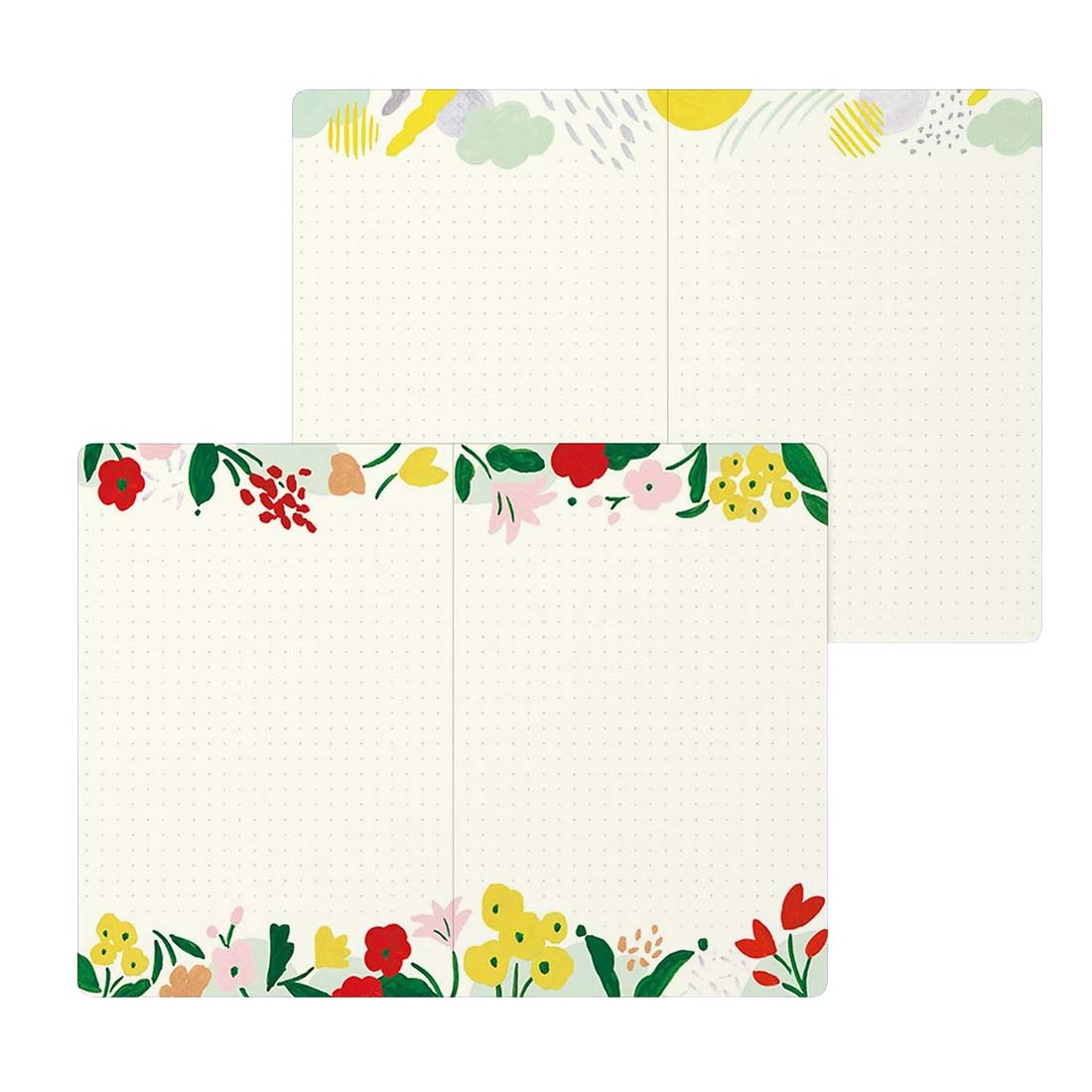 Yuru Log Textile Motif B6 Notebook