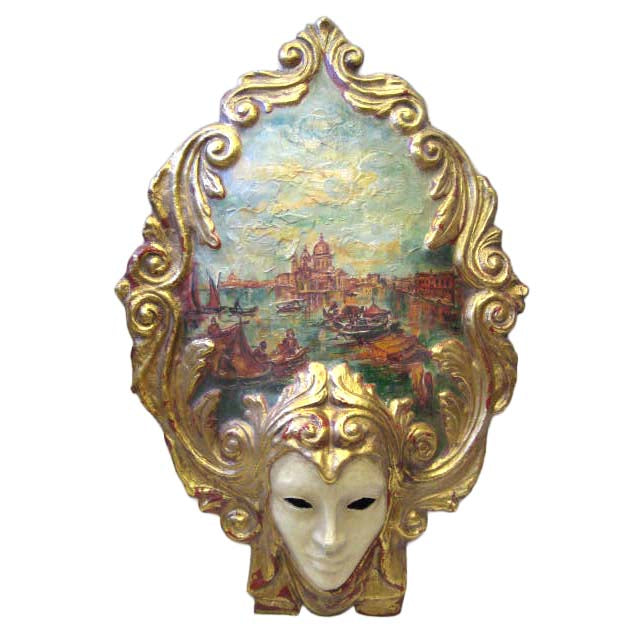 Venetian Venice By Hand Large Salute Mask