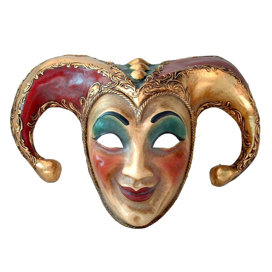 Venetian Jolly Bicorna Mask