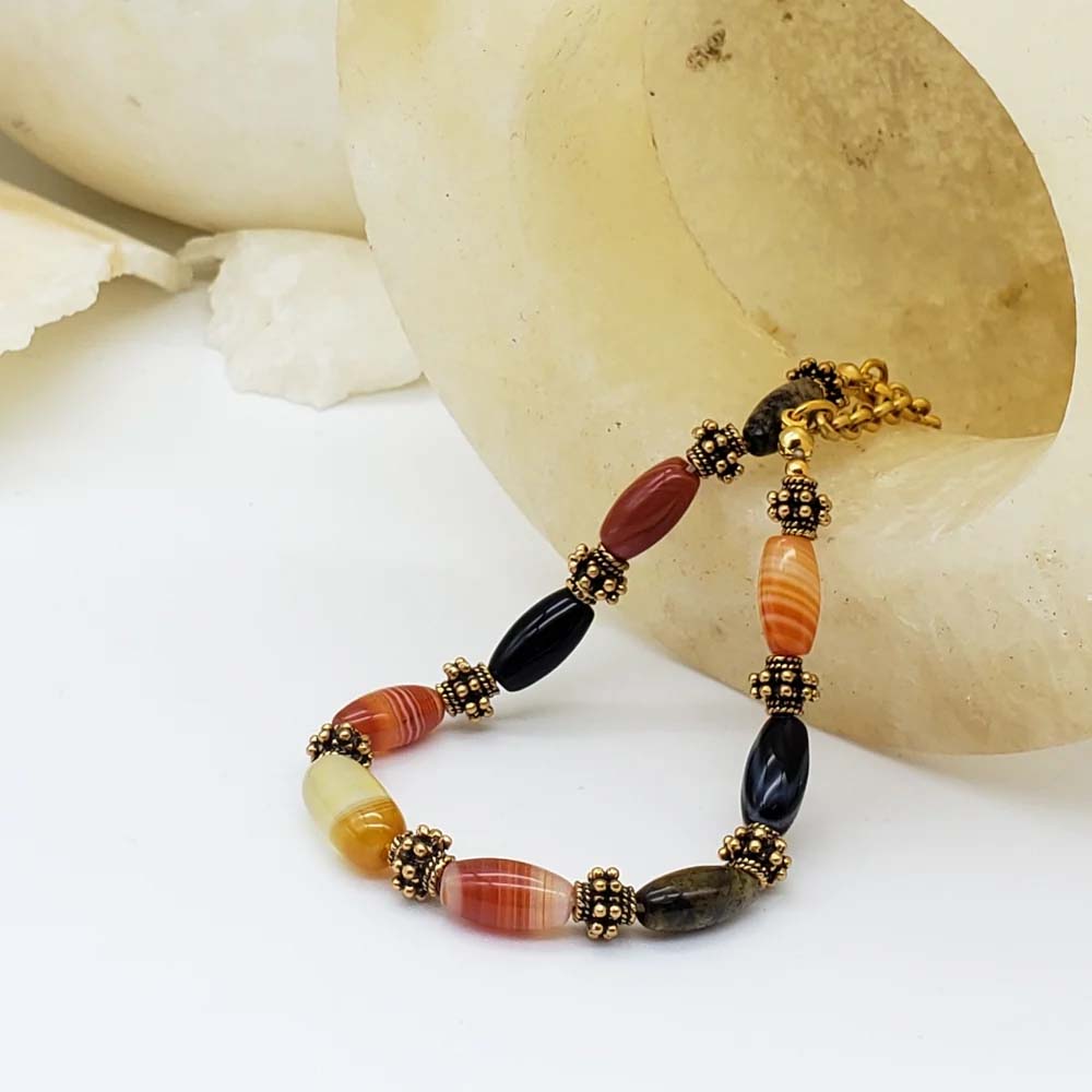 Banded Agate Bracelet