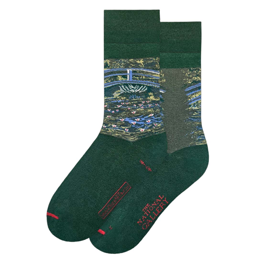 Monet Water Lily Pond Men's Socks