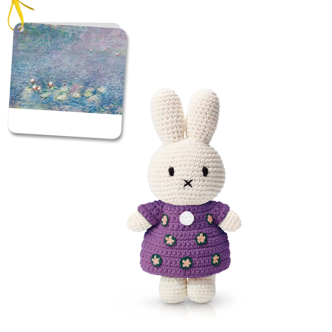 Miffy Monet Crocheted Artist Doll