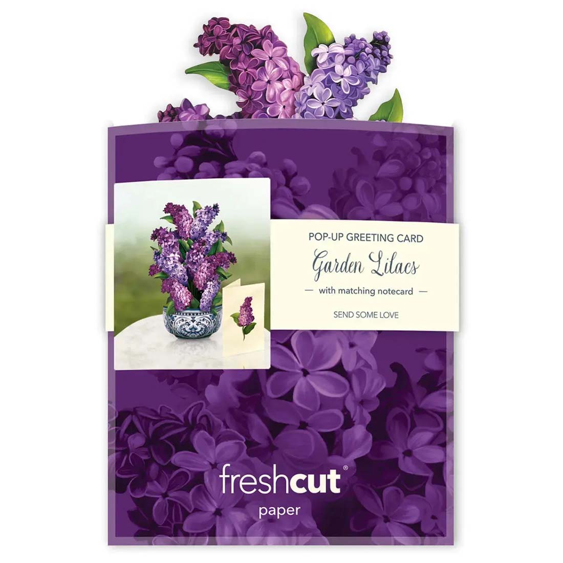Mini Garden Lilacs Bouquet Cards