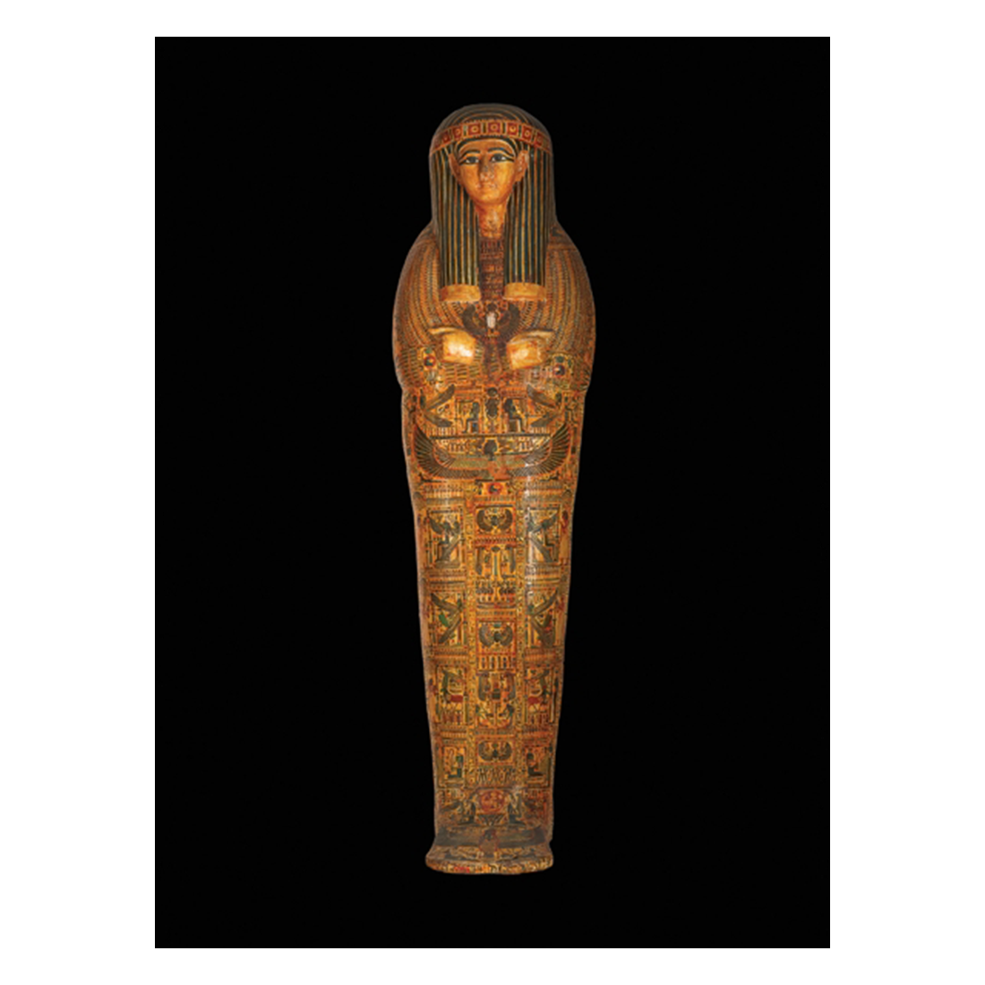 Lid of the inner coffin of Ankhefenmut Postcard