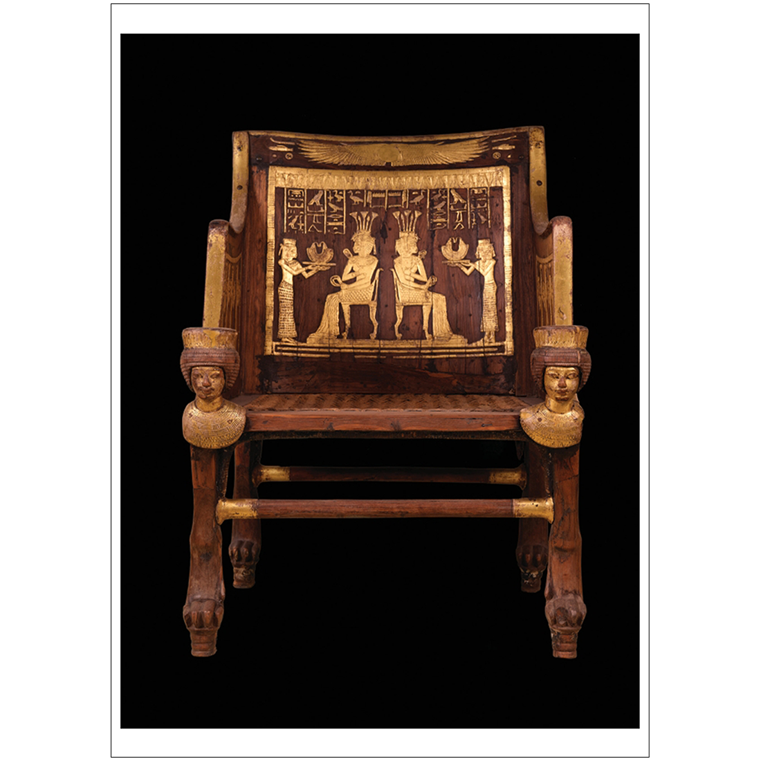 Armchair of Princess Sitamun Postcard