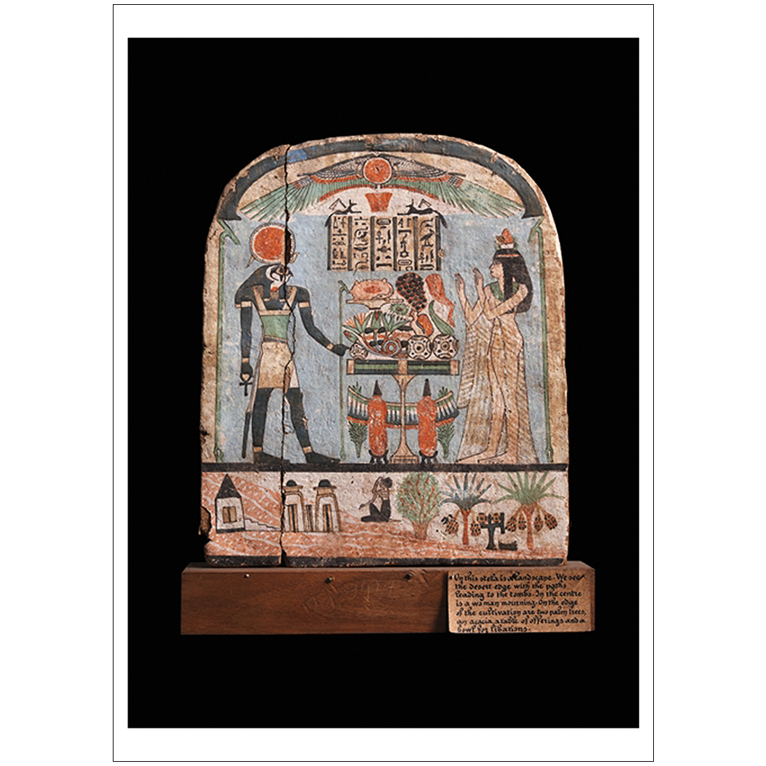 Religious Stela of Djedamunesankh Postcard