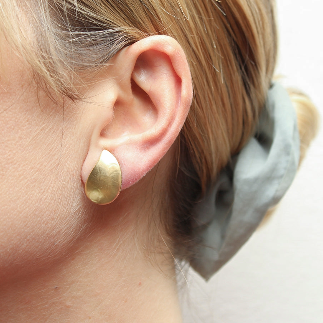Small Paisley Clip On Earring