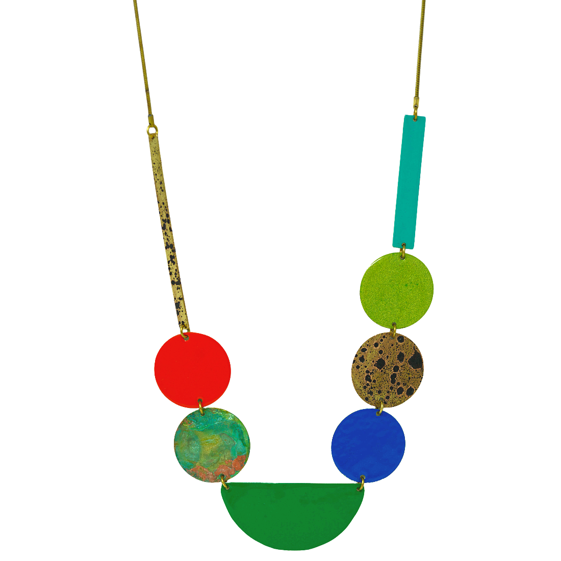 Color Composition Necklace