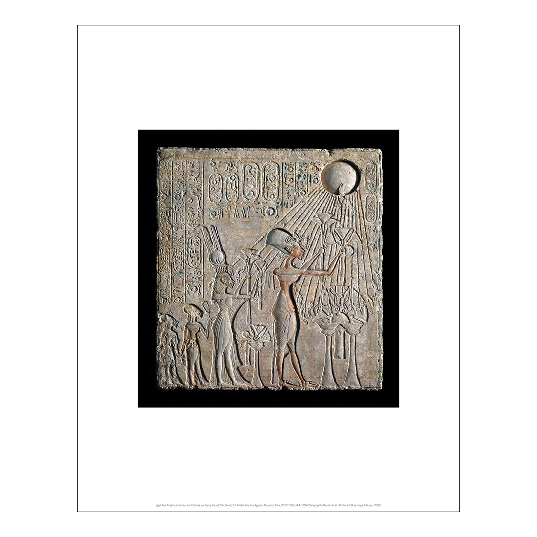 Akhenaten and His Family Poster