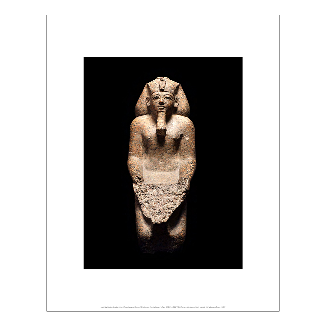 Kneeling Statue of Queen Hatshepsut Poster