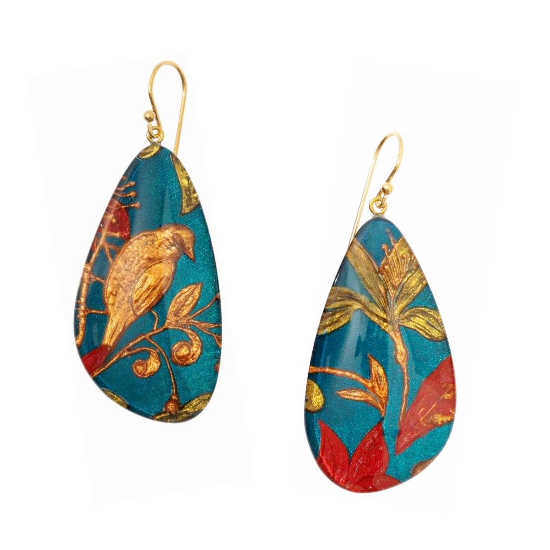 Helena Red Earring