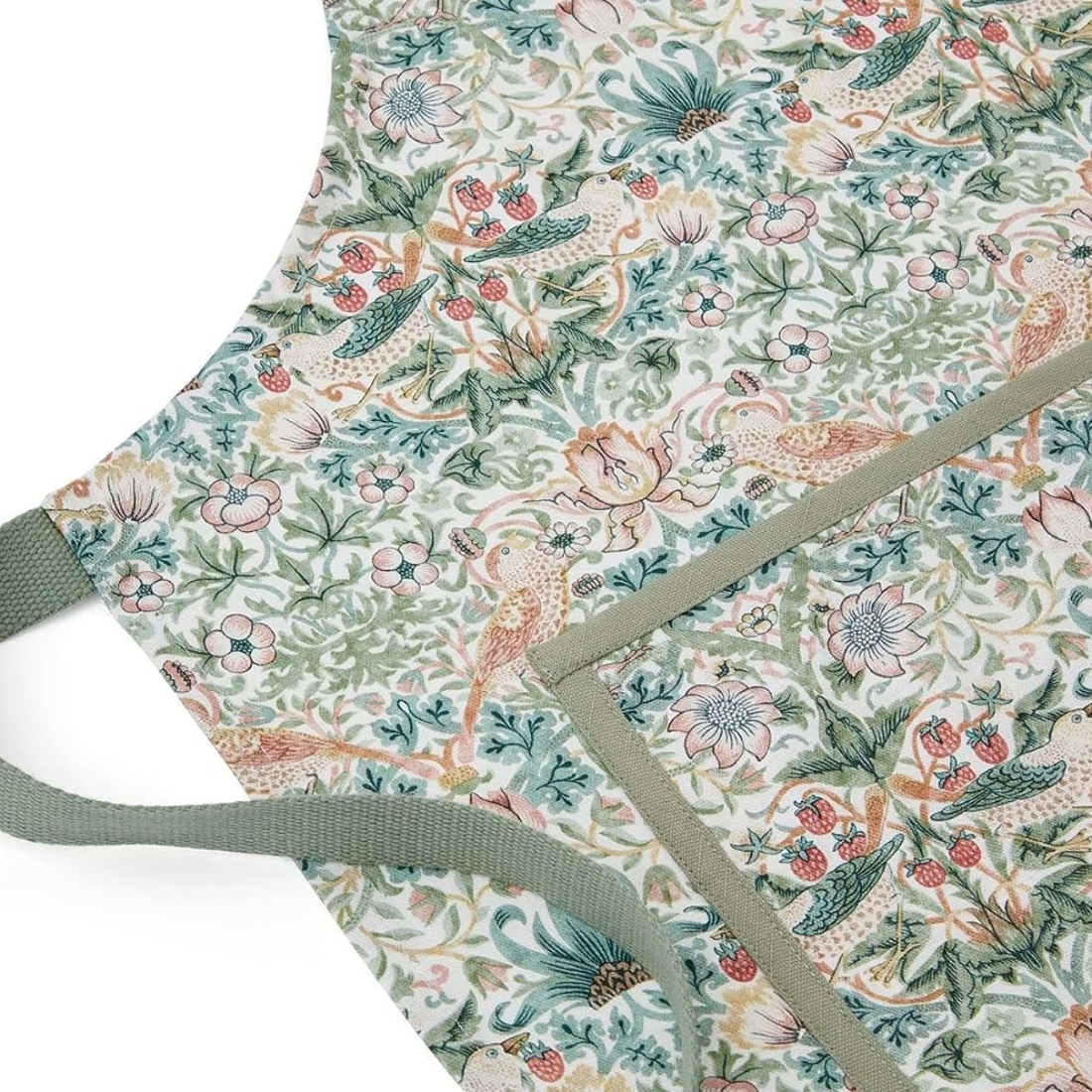 Morris & Co. Strawberry Thief Apron