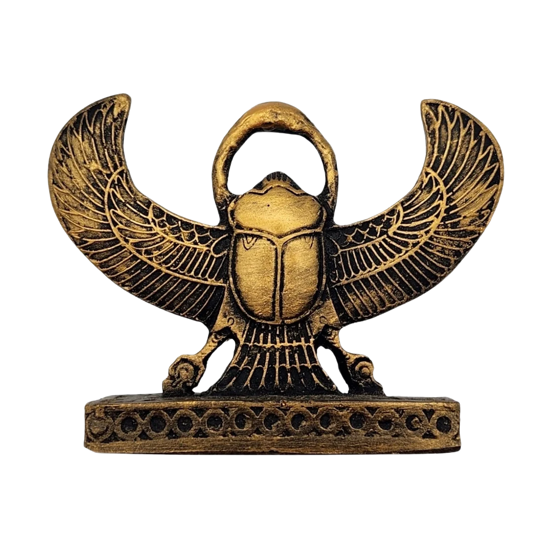 Bronze Winged Scarab 4 in