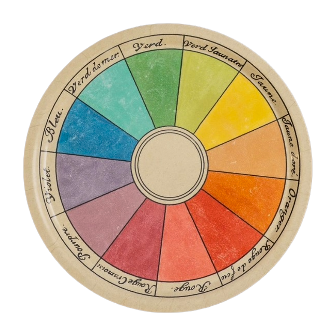 Birchwood Tray Cercle Chromatique