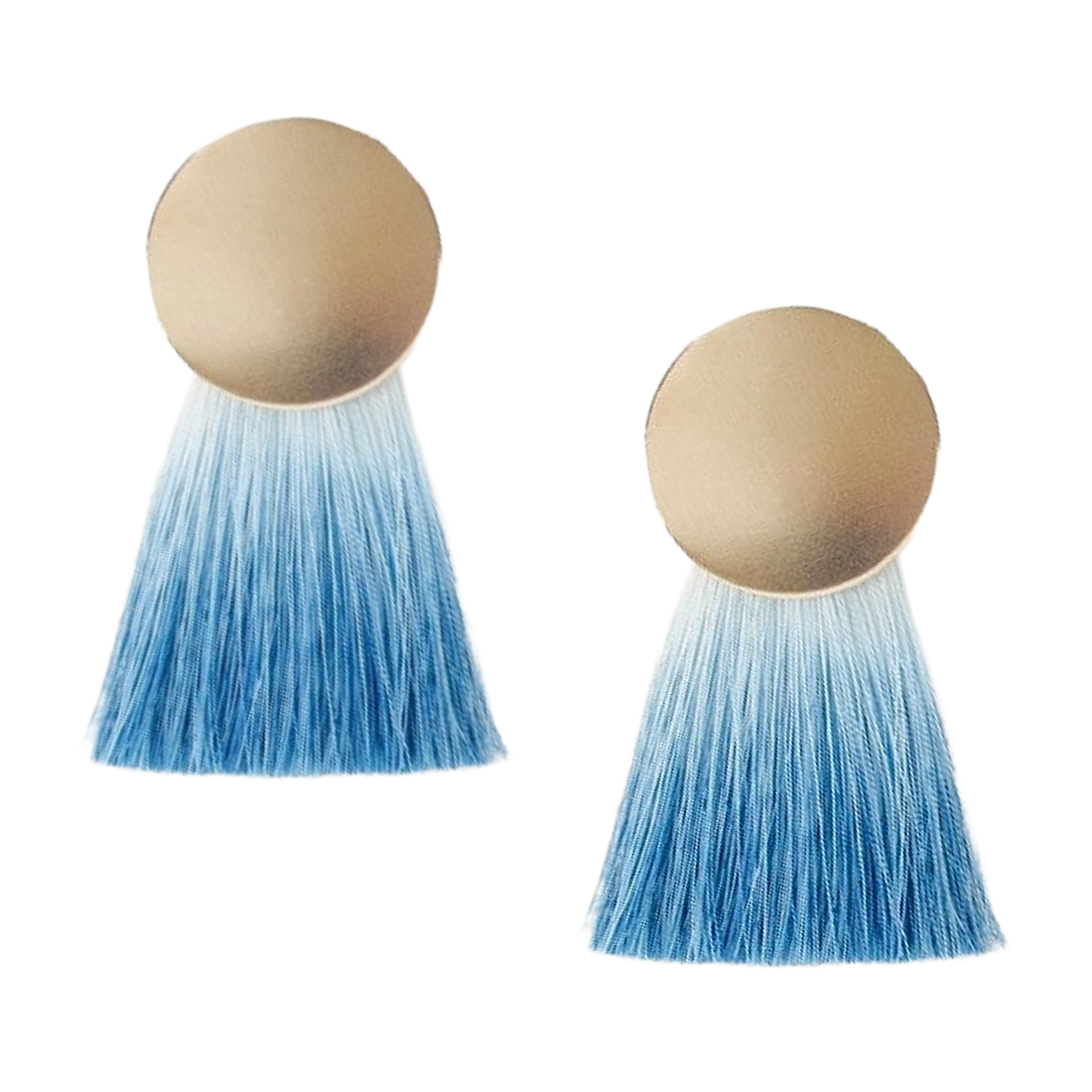 The Golden Hours Indigo Earrings