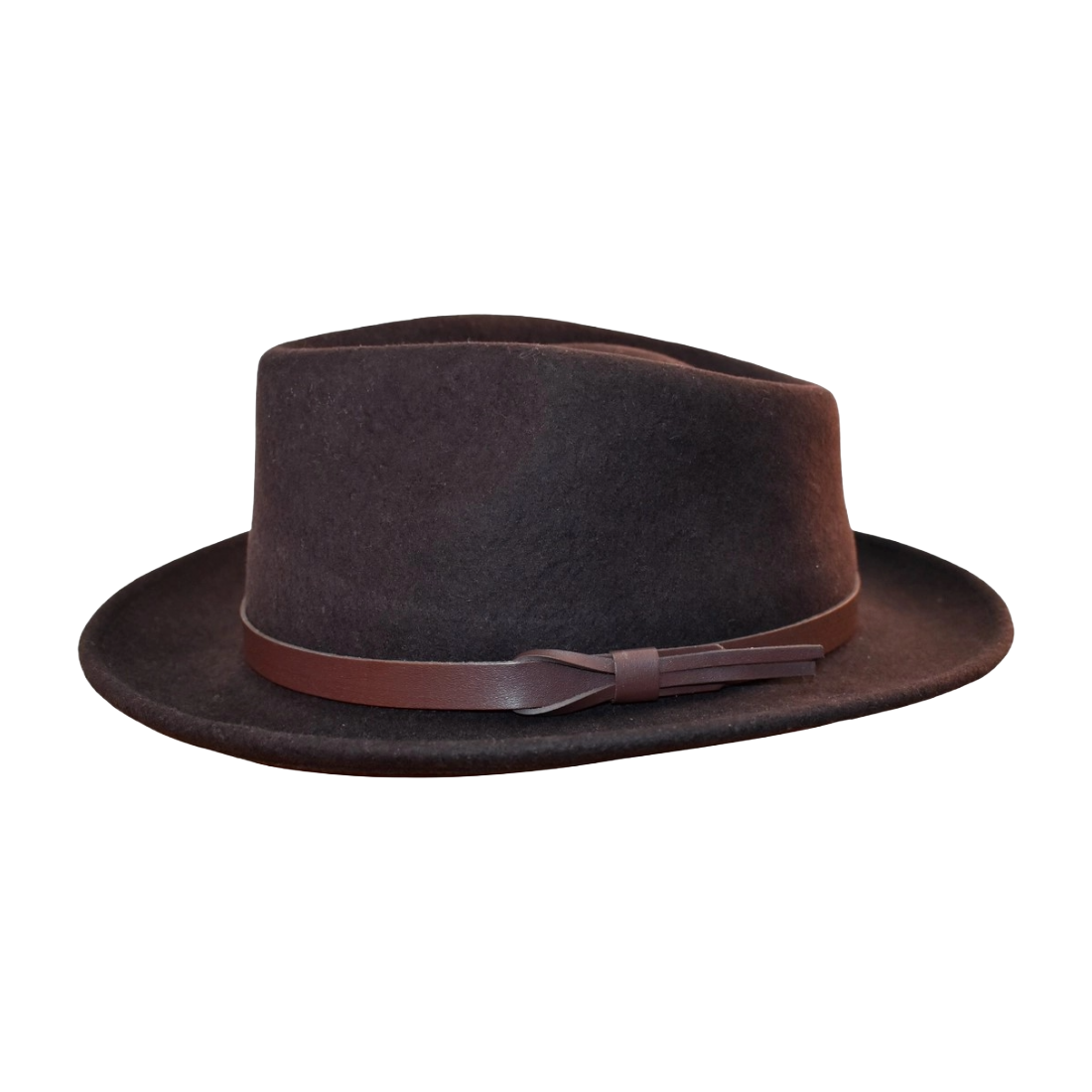 Felt Fedora Brown