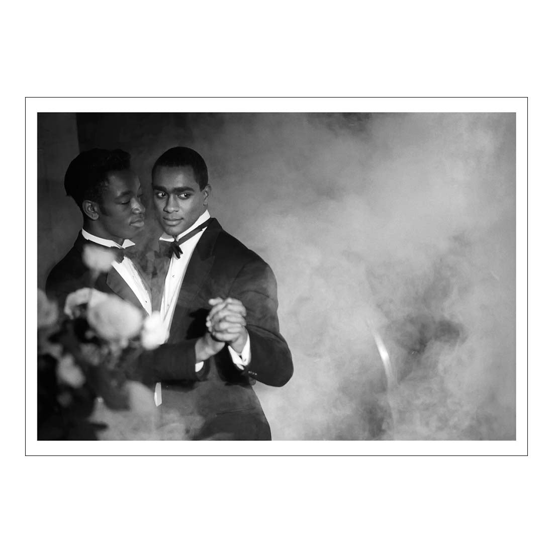 Isaac Julien Pas de deux with Roses Postcard