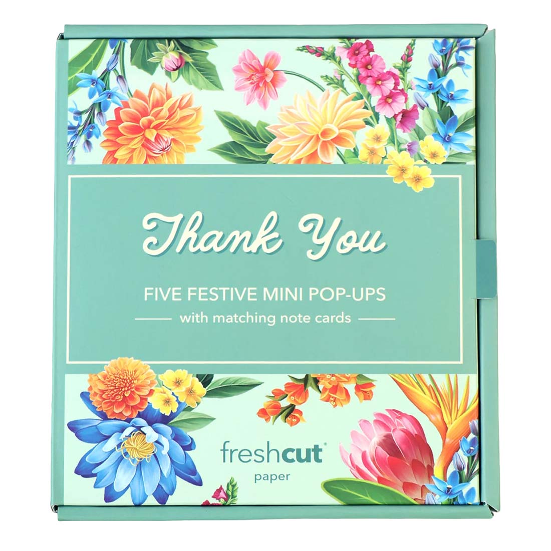 Mini Pop-Up Thank You Bouquet Card Set